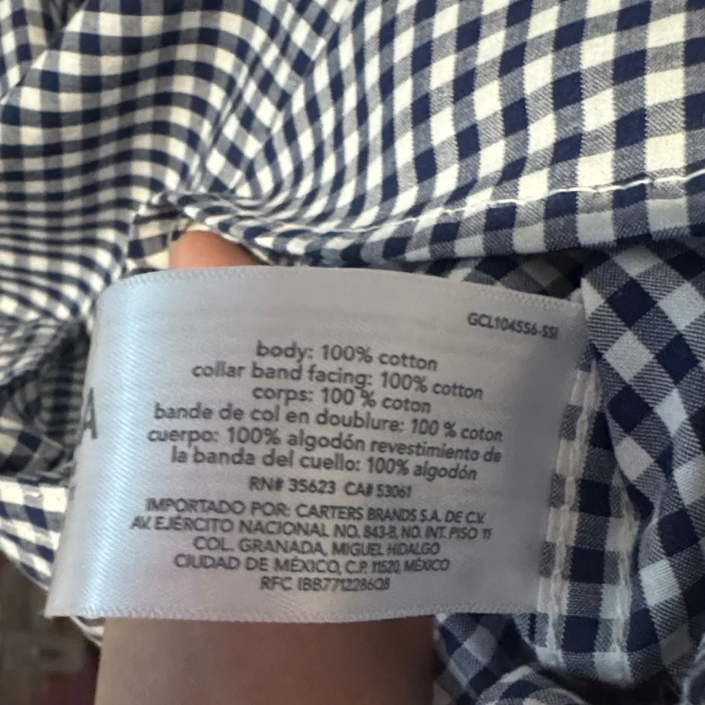 OshKosh Bgosh charming gingham